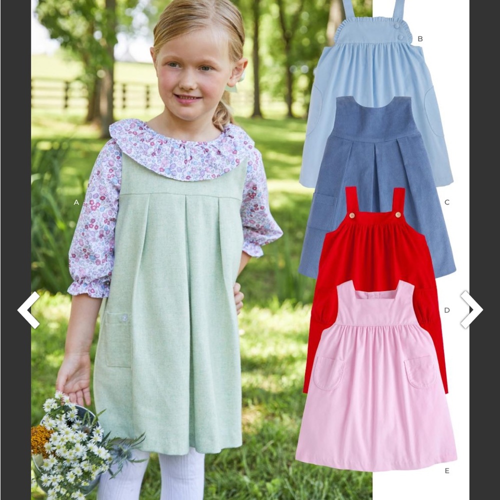 Little English dress and top